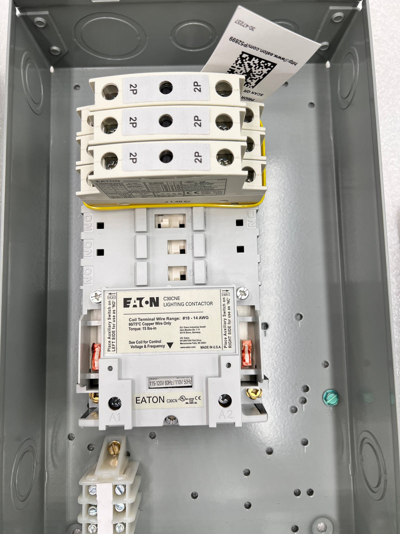 Eaton Cutler-Hammer ECC03C1A6A / C30CN Lighting Contactor Series 115-120v