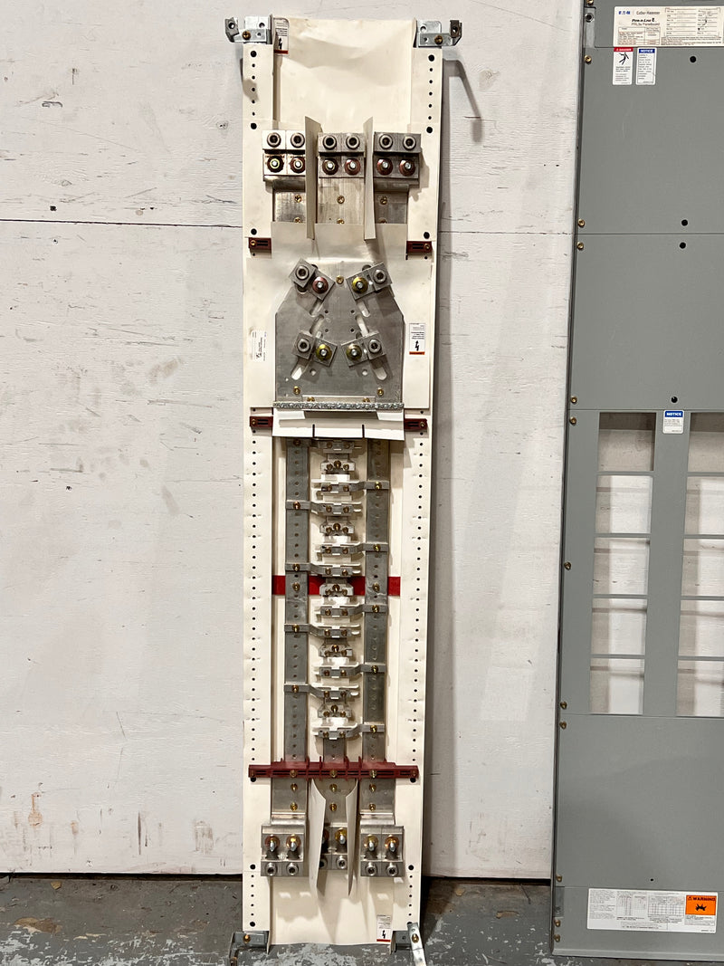 Eaton PRL3A 400a 480/277v 3 Phase 4 Wire 10 Space Panelboard and Deadfront