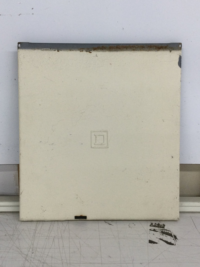 Square D Nema 3R Cover Only 12 3/4" x 11 1/2"