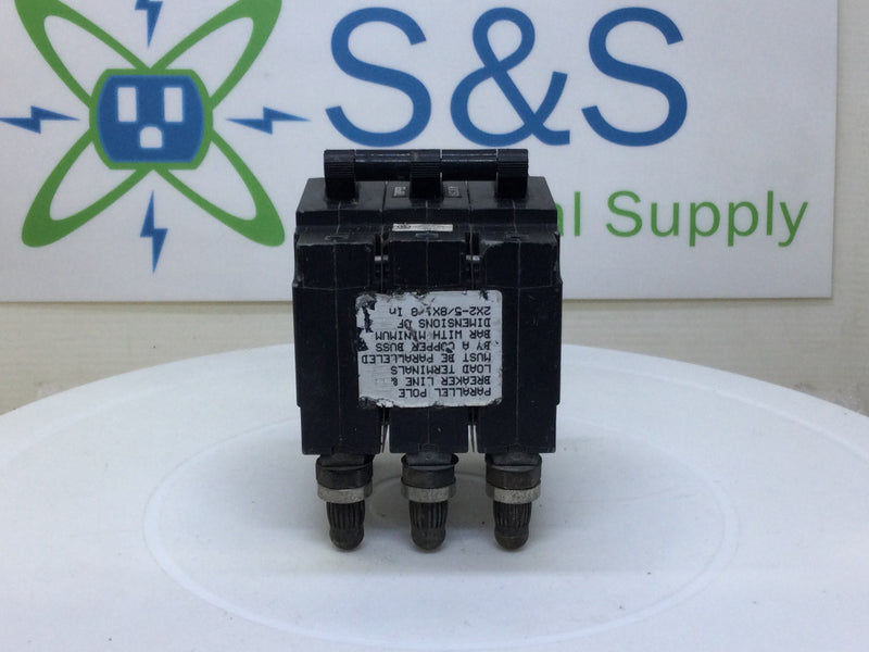 Airpax CMLHPK111-1RLS4-33518-1 250 Amp 3 Pole 80V Bullet Circuit Breaker