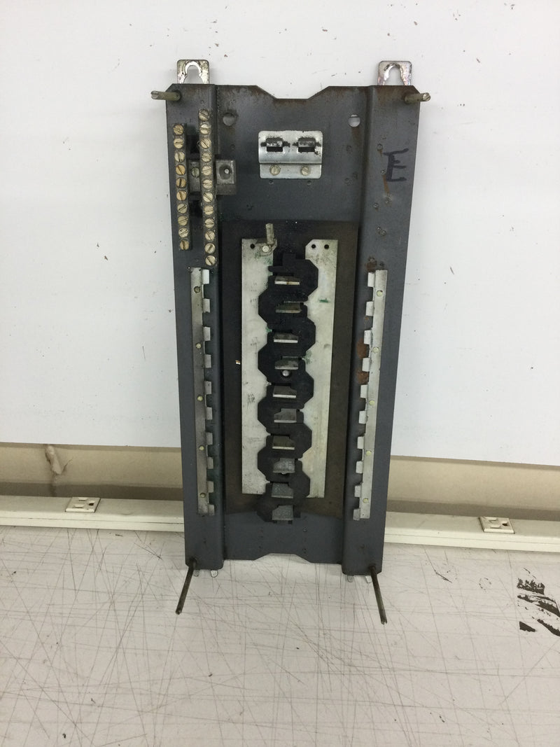 ITE EQ20A/WEQ20A 10 Space/20 Circuit Main Breaker Assembly 120/240 VAC Guts Only 8" X 18"