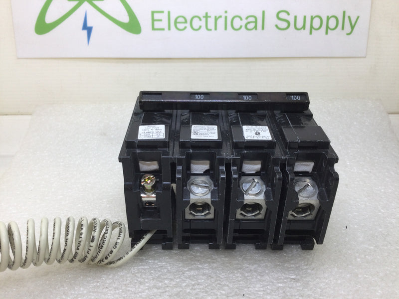 Siemens B3100H00S01 100 Amp 3 Pole 120/240V Bolt On Type BLH Circuit Breaker w/Shunt Trip