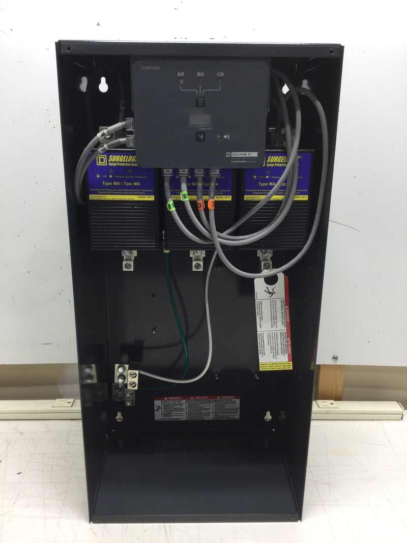 Square D SSP02EMA32 Surge Protection Device 208Y/120V 3 Phase 50/60Hz