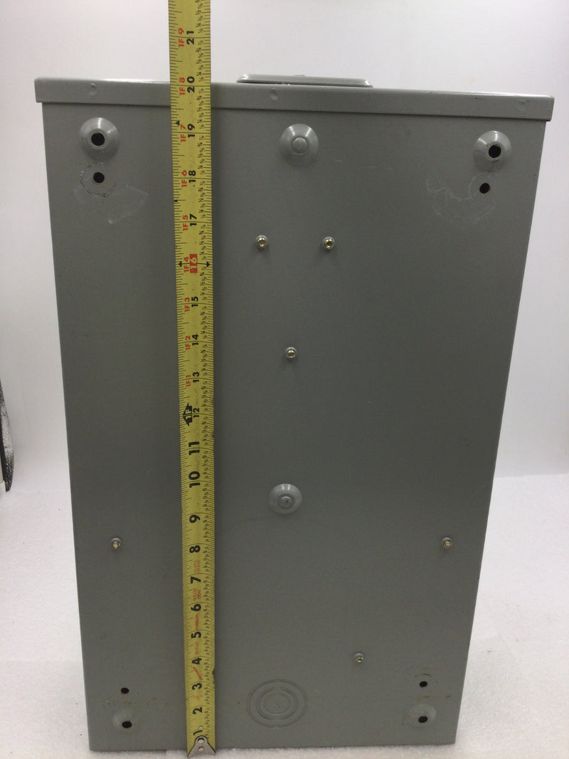 Siemens/Talon 9837-0173 20A Continuous 3 Phase/4 Wire 600VAC Type Nema3R 13 Jaw Meter Enclosure