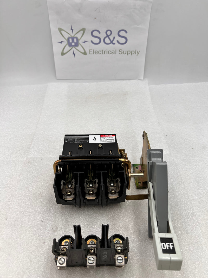 Siemens MCS603R, I-T-E Auxiliary Switch Kit.