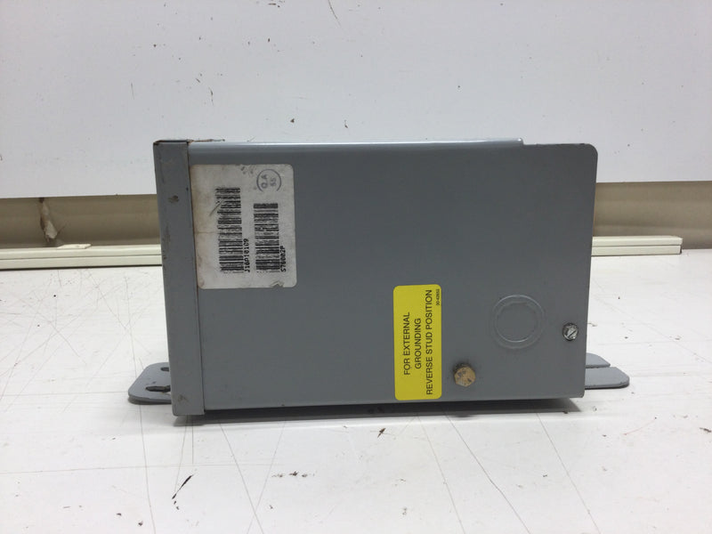 Eaton S10N04P76P .750 KVA Boost/Buck Encapsulated Single Phase Transformer Primary 120/240 VAC Secondary 12/24 VAC