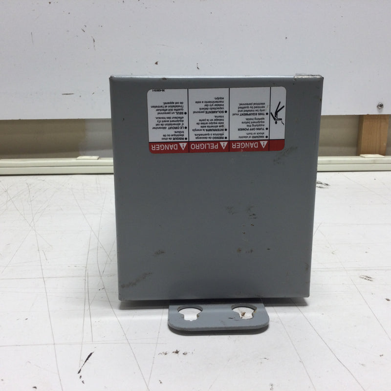 Eaton S10N04P76P .750 KVA Boost/Buck Encapsulated Single Phase Transformer Primary 120/240 VAC Secondary 12/24 VAC