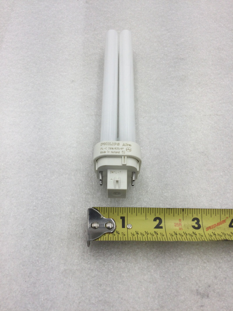 Philips PL-C 26W/835 4 Pin Alto Compact Fluorescent 26 Watt Lamp