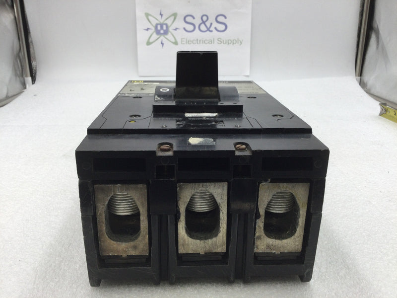 Square D Q4L3400 400 Amp 3 Pole 240V Type LAL Circuit Breaker