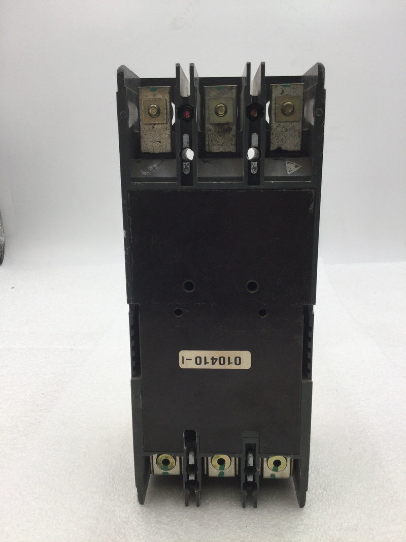 Cutler Hammer HJD3250F w/JT3225T Trip 3 Pole 250 Amp 600v HJD65k Circuit Breaker