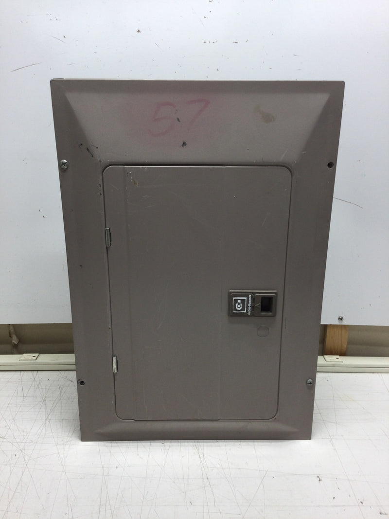 Eaton/Cutler-Hammer CH20L125C 10 Space/20 Circuit 125 Amp Single Phase 120/240 VAC Load Center