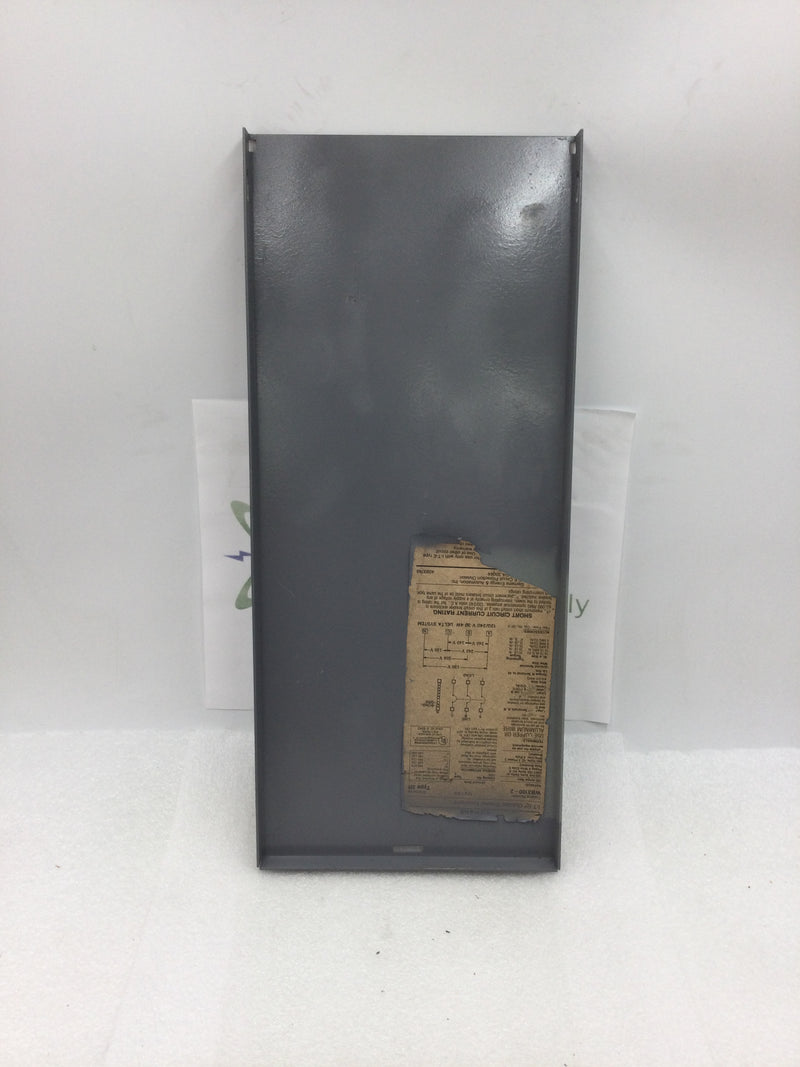 ITE Siemens WB3100-2 Load Center Nema 3R Panel Cover Only 7" X 17"