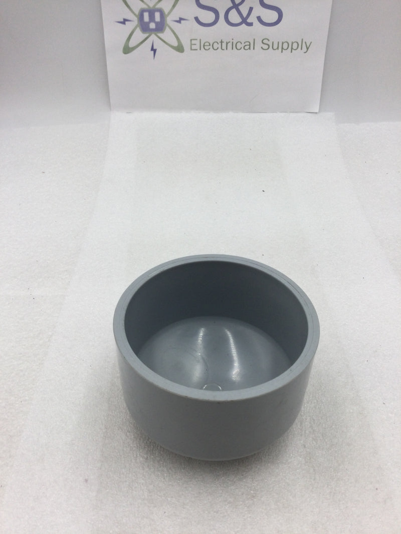 Carlon E958N 4" PVC End Cap for Use with Schedule 40/80 PVC Conduit