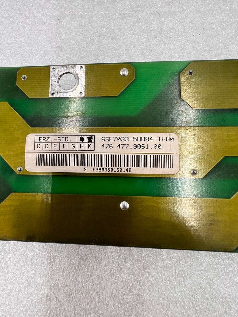 Siemens 6SE7033-5HHB4-1HH0 Precharging module PCU2