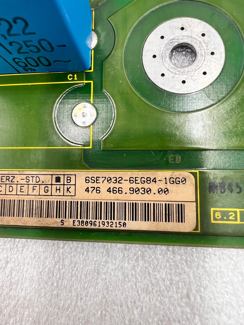 Siemens 6SE7032-6EG84-1GG0 Master Drives Inverter Wiring Board SML1