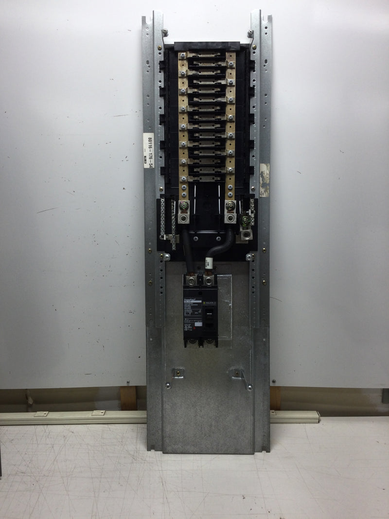 Square D 12236272000080001 NQOD Series E2 Series 225 Amp Main Breaker Panelboard NQOD 30 Space/Circuit