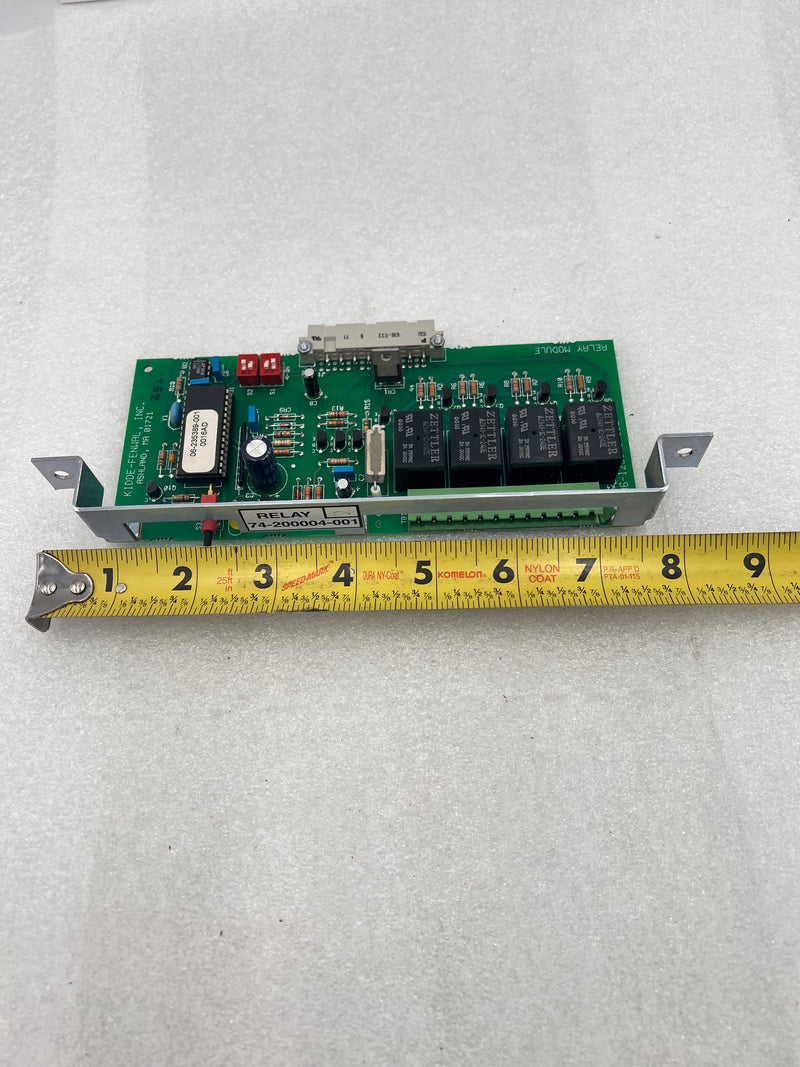 Kidde-Fenwal 74-200004-001 Alarm System Relay Module