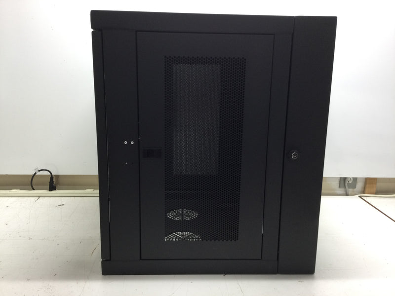 Tripp Lite SRW12USG 12U Wall Mount Rack Enclosure Cabinet with Plexiglass Front