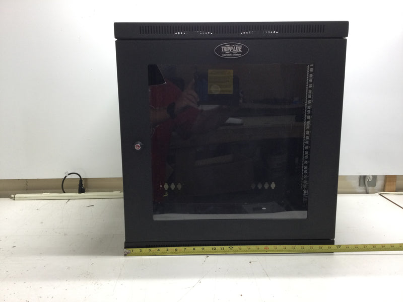 Tripp Lite SRW12USG 12U Wall Mount Rack Enclosure Cabinet with Plexiglass Front