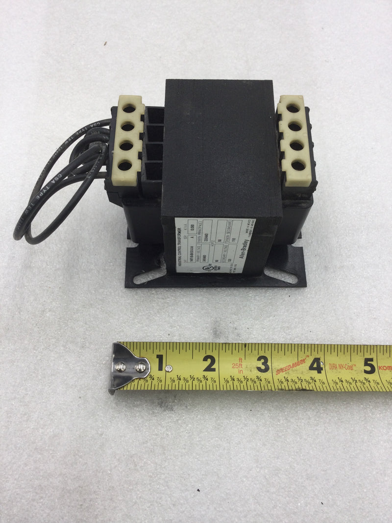 Allen-Bradley 1497-B-BASX-0-N Industrial Control Transformer Primary 240/480 VAC Secondary 110/120 VAC