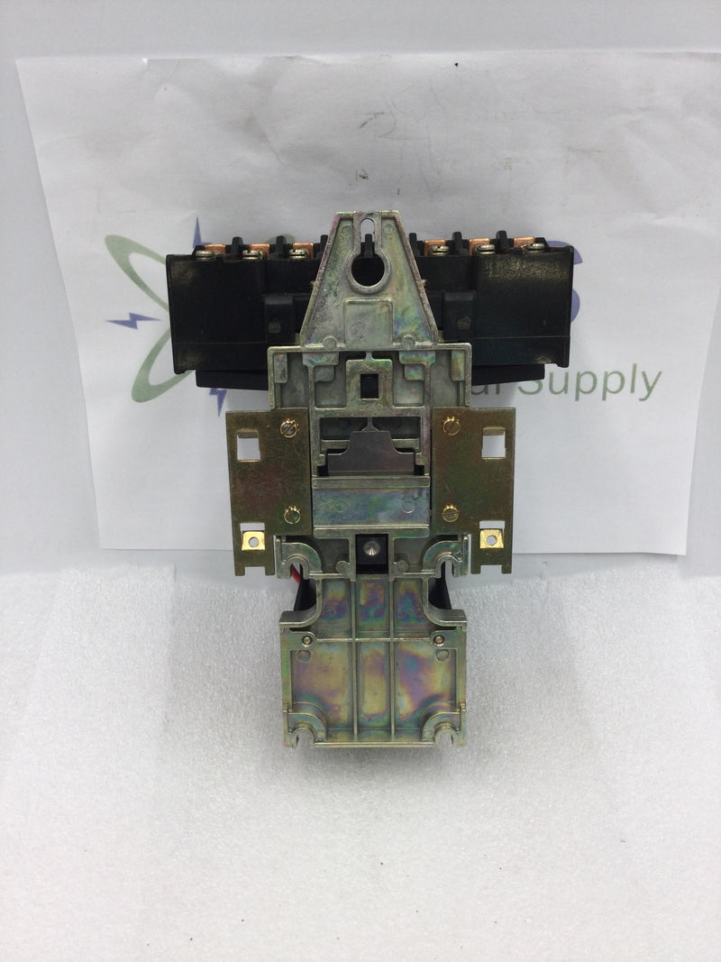 Square D 8903LXO80 30 Amp 8 Pole 277-600 VAC 60Hz Lighting Contactor with 120 VAC Coil