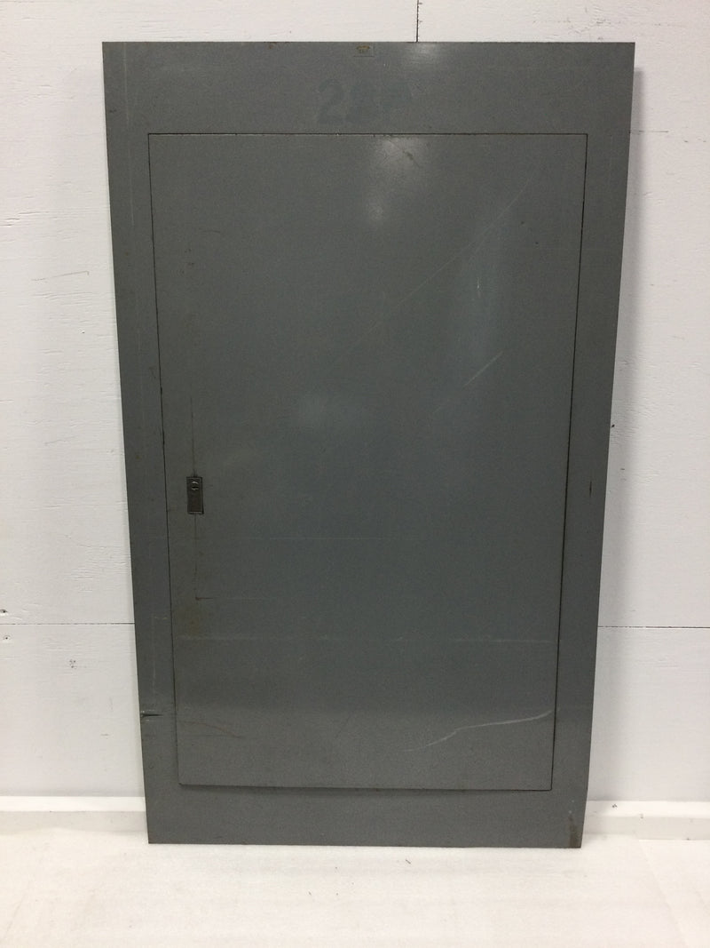 Square D- I-Line Panelboard Electrical Cabinet Front - Issue H-95 - 45" x 26 1/4"