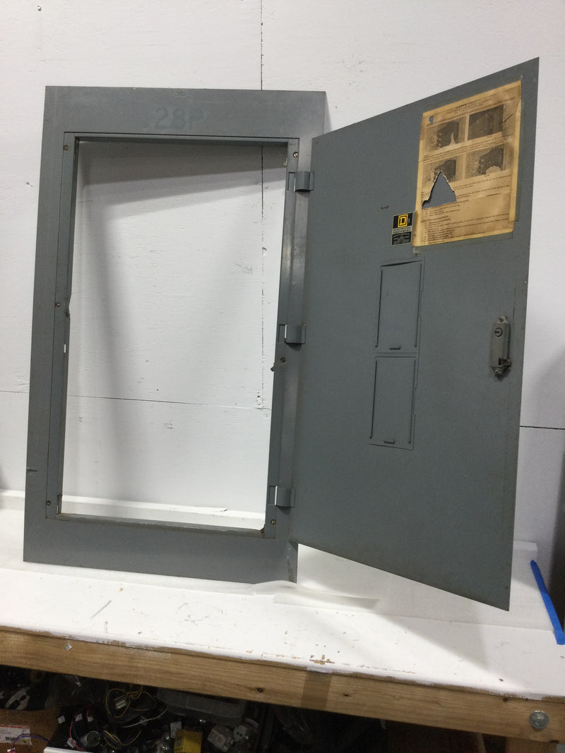 Square D- I-Line Panelboard Electrical Cabinet Front - Issue H-95 - 45" x 26 1/4"