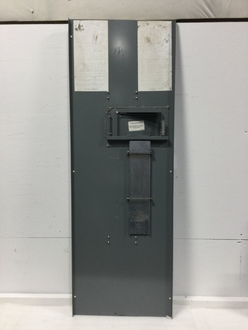 Square D EZM1600FS Front Cover (53 1/2" x 18 1/4") - Schneider Electric EZM1600FS Main fusible (Class T) switch unit, EZ Meter-Pak, 600A, 120/240VAC, 1ph/3W, 600A bus, OH/UG, Type 3R