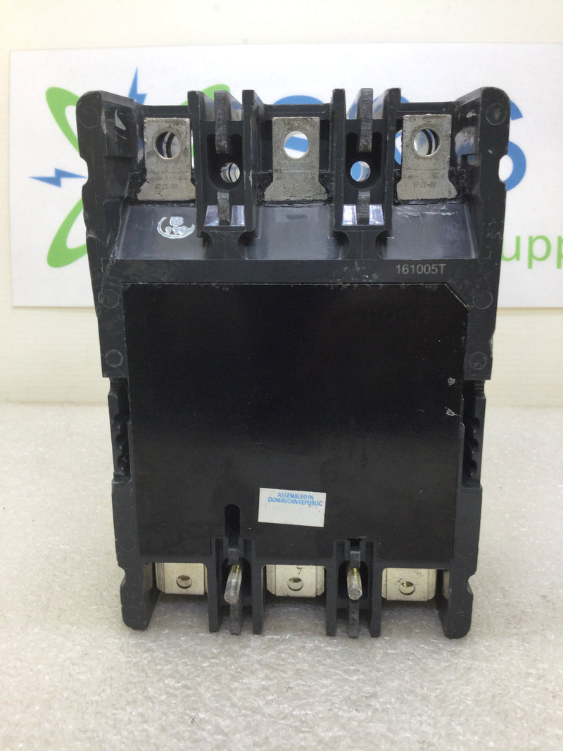 Eaton HFD3225BP10 225 Amp 3 Pole 600Vac HFD 65K Circuit Breaker