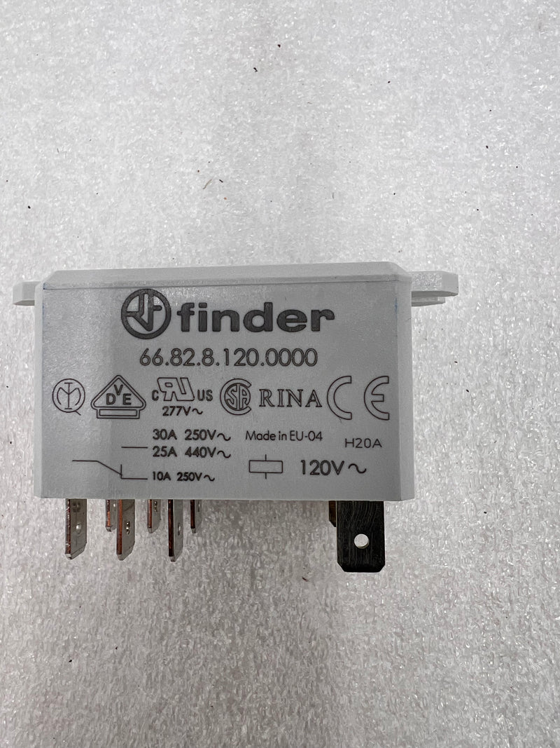 Finder 66.82.8.120.0000 General Purpose Relay 30 Amp 120V