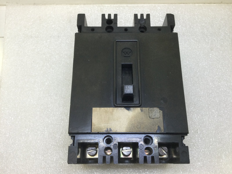 Westinghouse FB3100 100 Amp 3 Pole 600 Volt Circuit Breaker