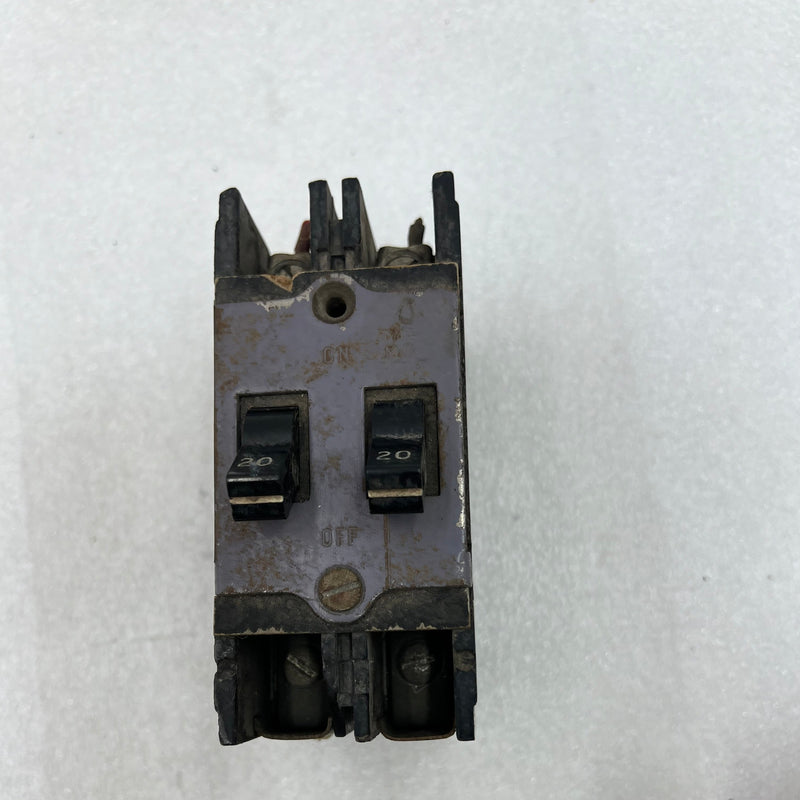 Square D MHAB-120 240V 2 Pole Circuit Breaker