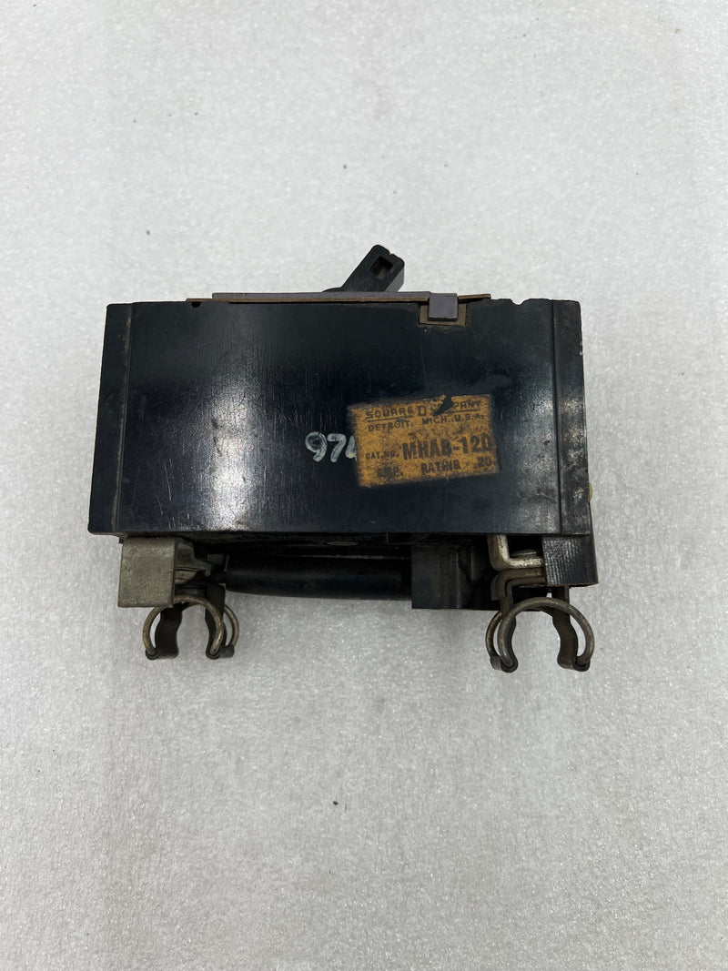 Square D MHAB-120 240V 2 Pole Circuit Breaker