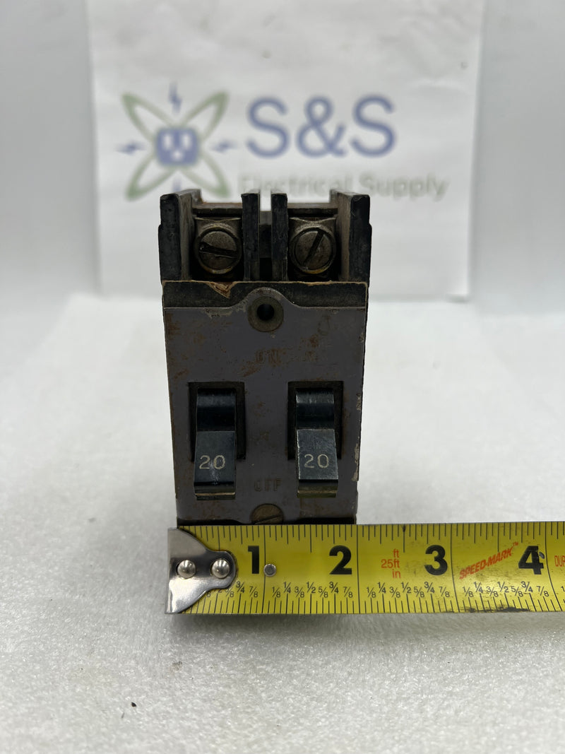 Square D MHAB-120 240V 2 Pole Circuit Breaker