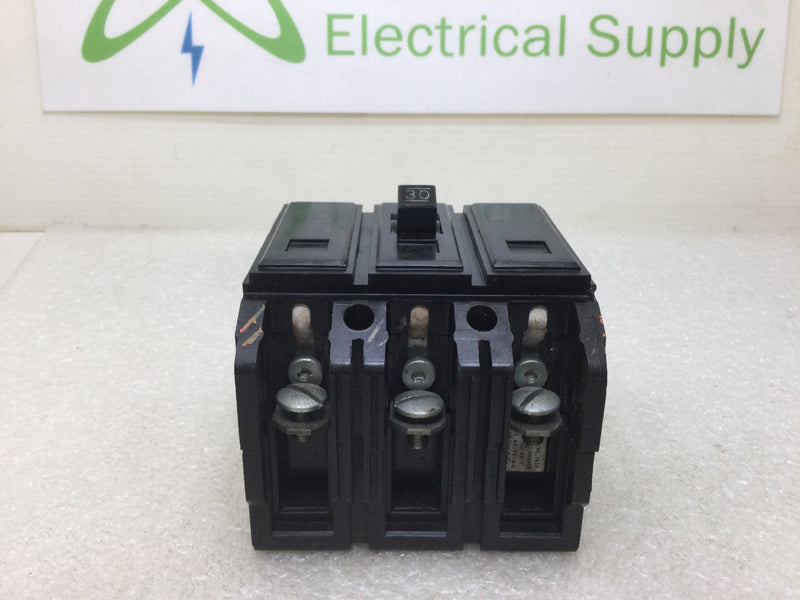 Westinghouse QC3030 3 Pole 30 Amp 240v Circuit Breaker