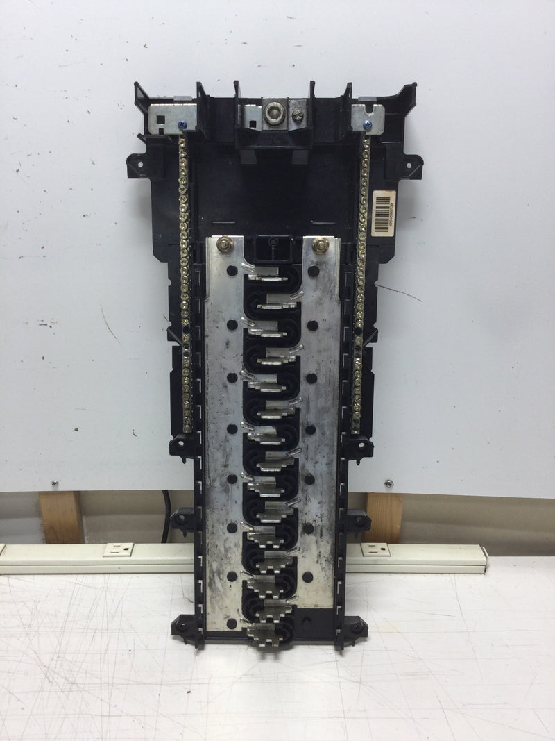 Square D/Homeline HOM3040L200TC/K 200 Amp 15 Space /40 Circuit 120/240VAC Single Phase Main Breaker Style Guts Only 9" X 21"