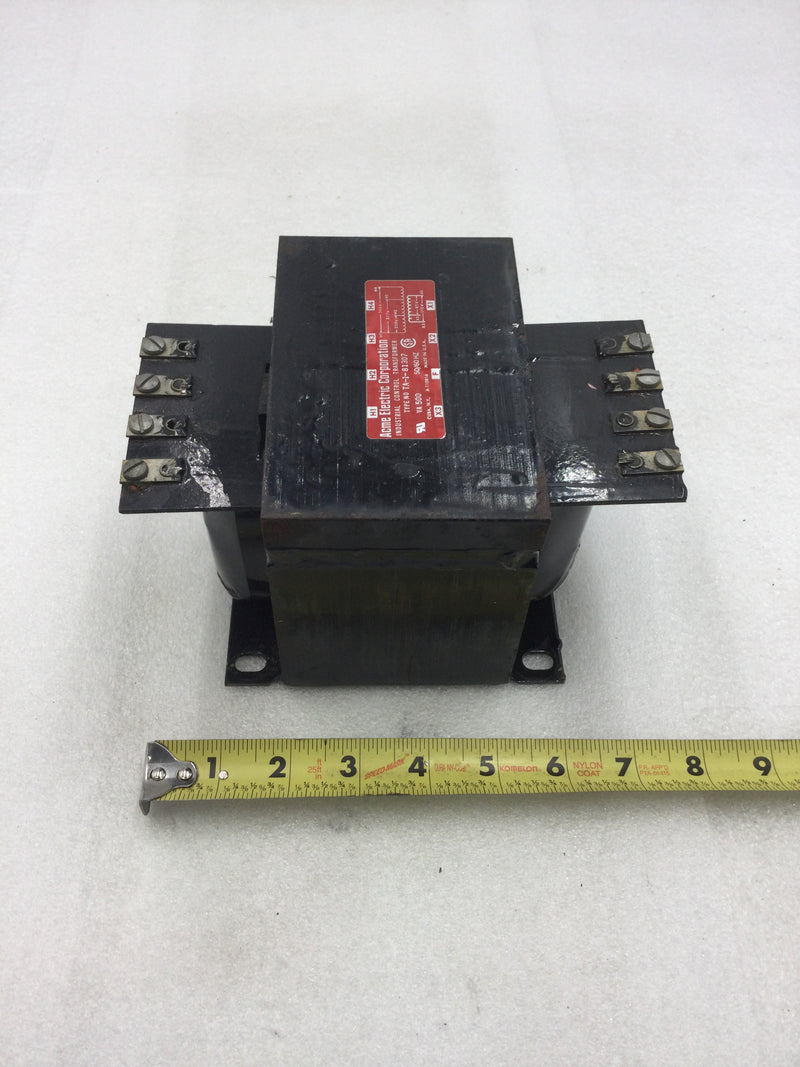 Acme Electric TA-1-81307 500 VA Industrial Control Transformer 208/277/380 VAC Primary 115 VAC Secondary