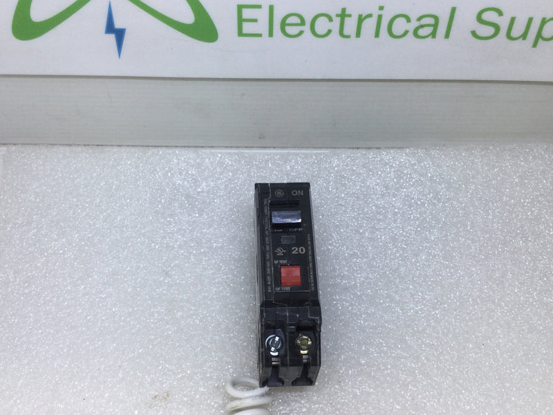 GE General Electric THQL1120GFT 20 Amp GFCI Circuit Breaker