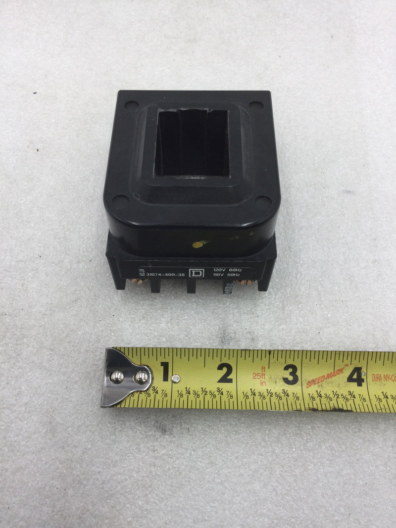 Square D 31074-400-38 110/120 VAC Magnetic Coil