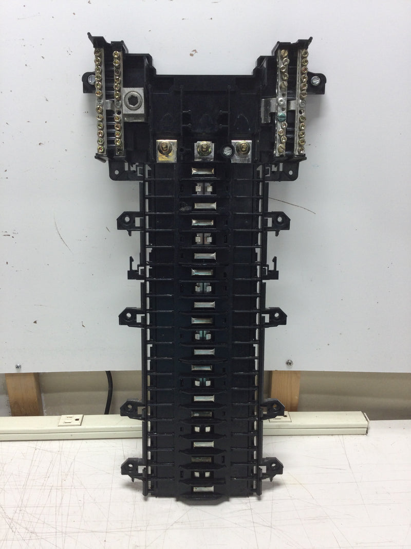 Square D QO342MQ225RB 225 Amp 21 Space/42 Circuit Load Center Guts Only 9" X 21"