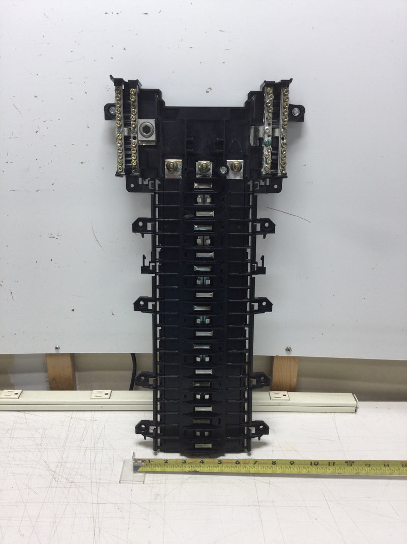 Square D QO342MQ225RB 225 Amp 21 Space/42 Circuit Load Center Guts Only 9" X 21"