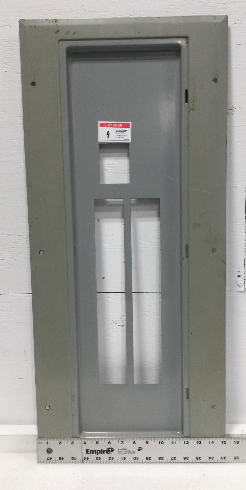 Challenger SB20(30-40)CT 200 Amp 120/240v Type 1 Indoor Enclosure 40 Space Main Circuit Breaker Panel Cover 34 1/8" x 15 1/8"