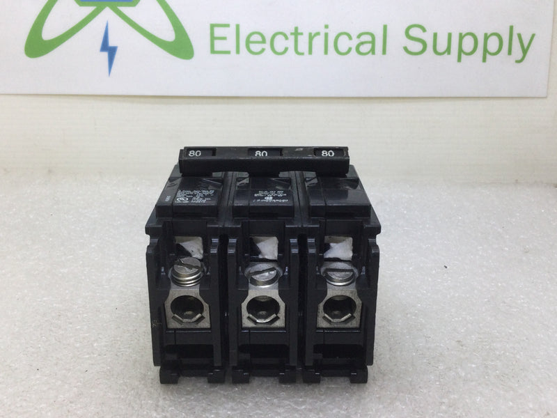 Siemens/ITE BQ3B080 80 Amp 3 Pole 240V Circuit Breaker BQ3-B080