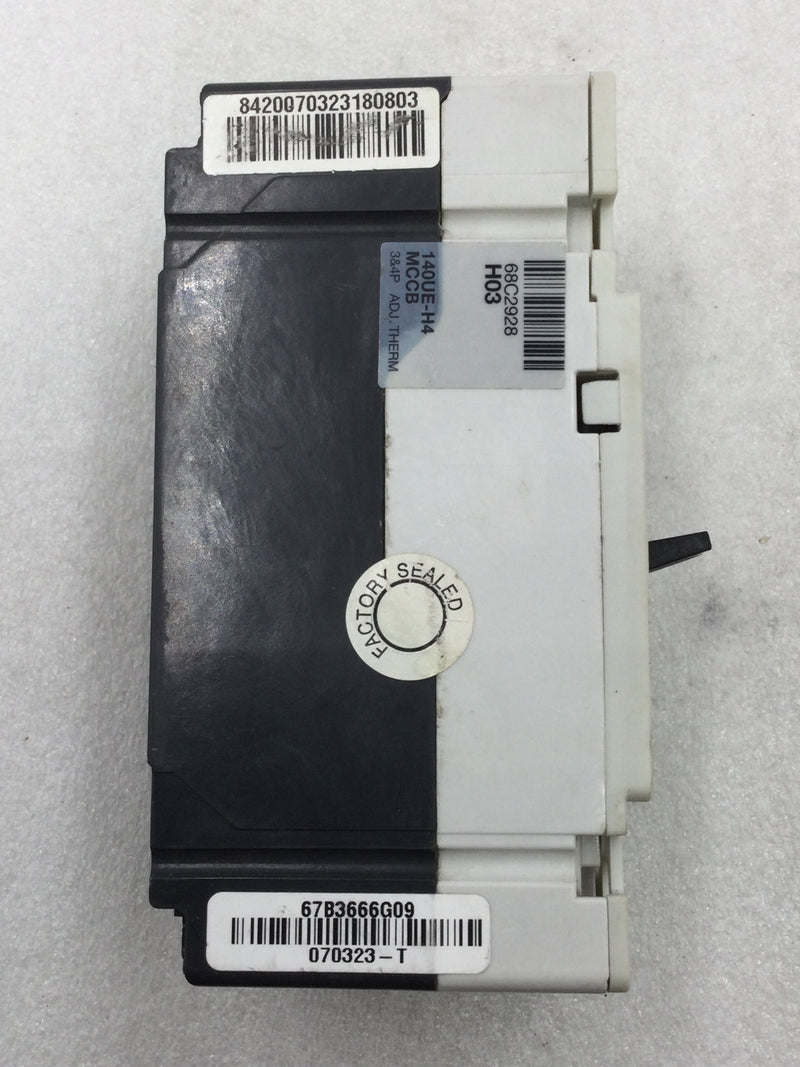 Allen Bradley 140UE-H4 125A 3 Pole Molded Case Circuit Breaker