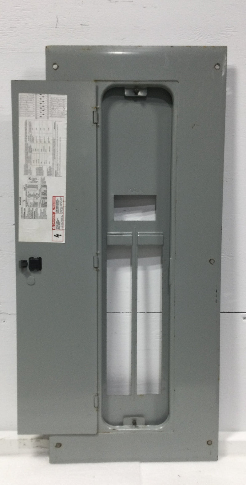 Siemens G3030MB1200 Cover/Door Only 30 Space with Main 200 Amp 120/240V 1 Phase 3 Wire 37 1/8" x 15 1/2"