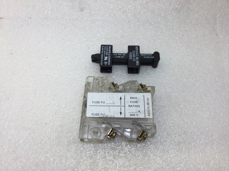 Square D A30010-381-01 Fuse Holder