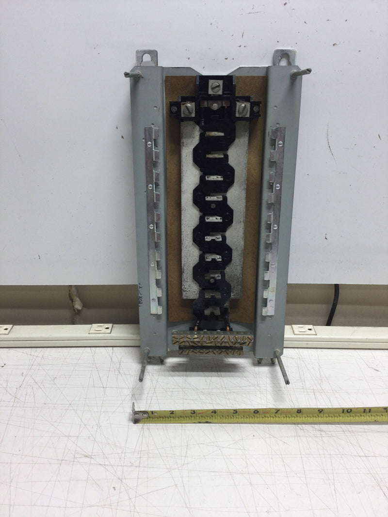 Siemens/ITE 10 Space/30 Circuit MLO Load Center 200 Amp 120/240 VAC Type EQ Guts Only 8" x 15"