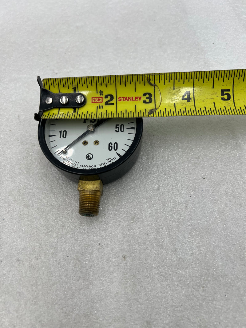 Continental Precision Instruments 0-60 PSI Gauge