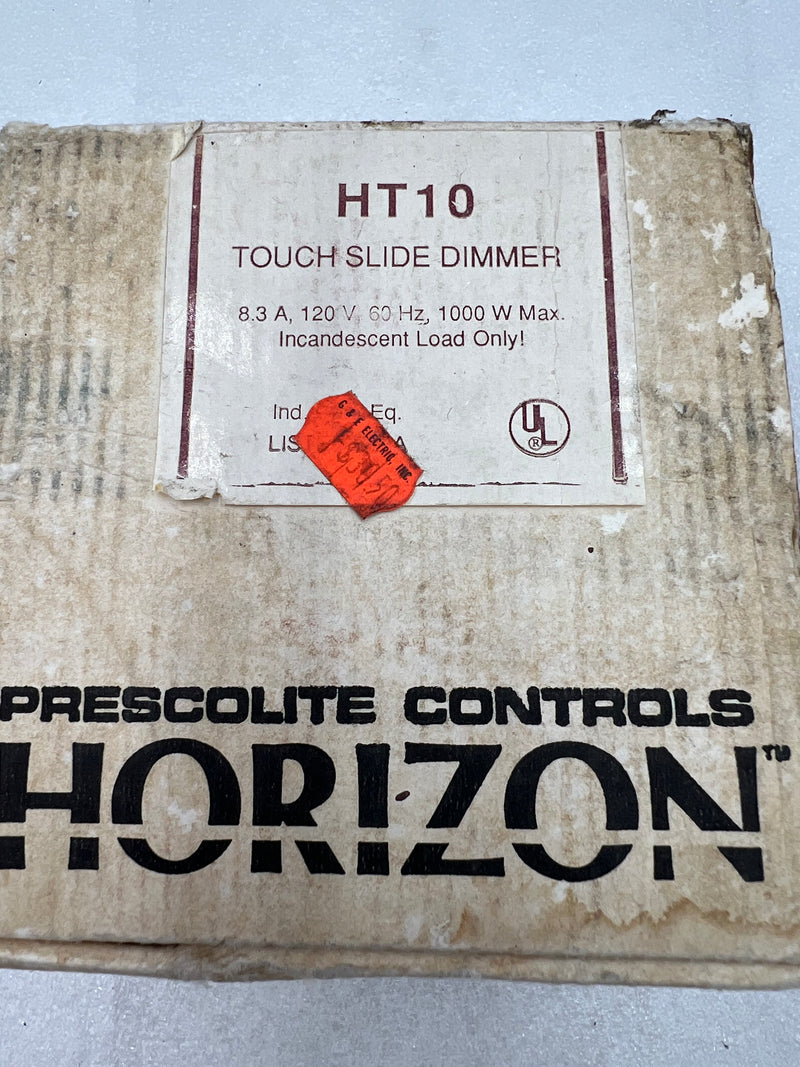 Prescolite Controls HT10 Touch Slide Dimmer