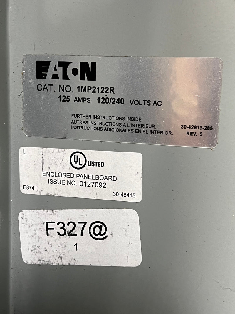 EATON 200 Amp 2-Gang Position 125A Meter Socket 1MP2122R EUSERC as WP2211 RING